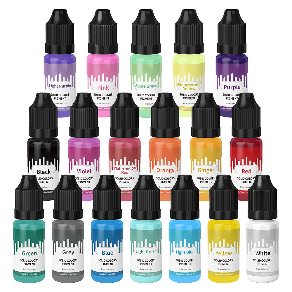 Jewelry Making Degree - 18Colors 10ml Macaron Solid Pastel Color