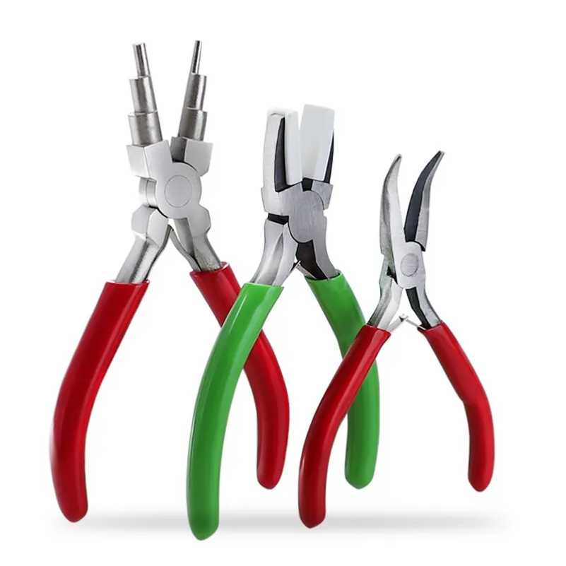 Jewelry Making Pliers Set - 3 Pieces Jewelry Pliers Set 6-in-1
