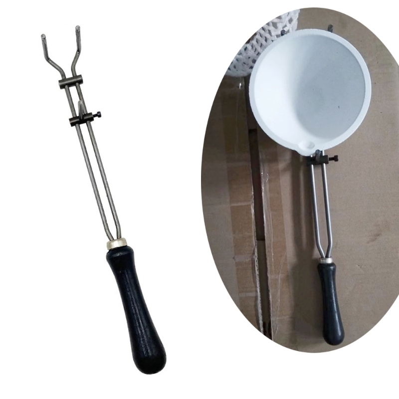 Jewelry Making Pliers Set - Crucible Tongs for Melting Furnace Heat