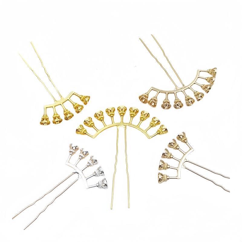 Jewelry Making For Adults - Alloy Arch Hair Pin Blanks with