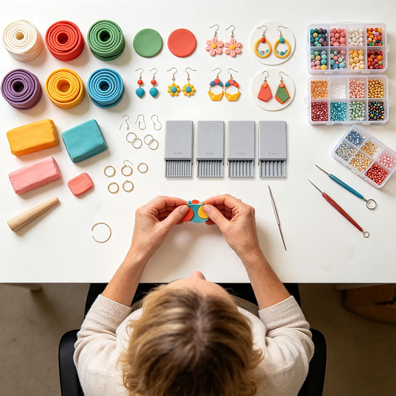 Jewelry Making In Clay - 3D Print Clay Bead Maker DIY