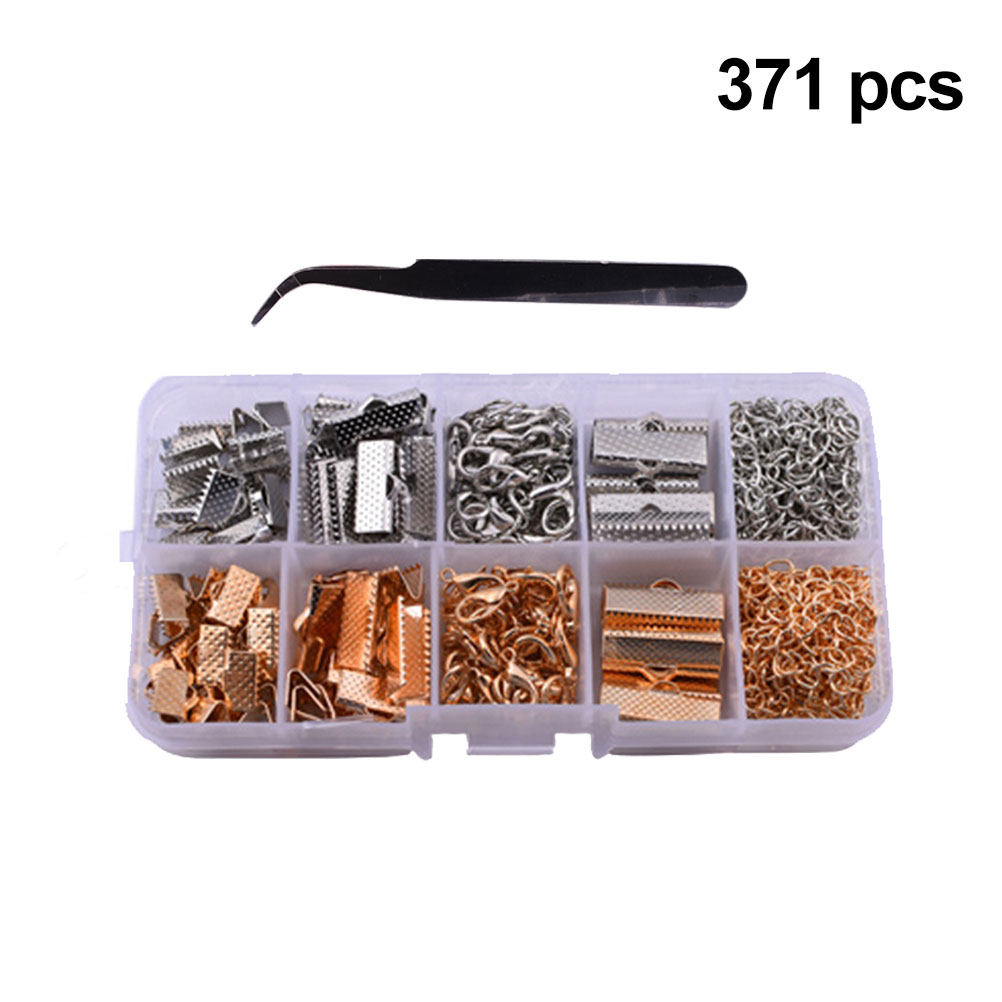 371Pcs Jewelry Making Kit Gold - Jewelry Making Tools 评论和价格