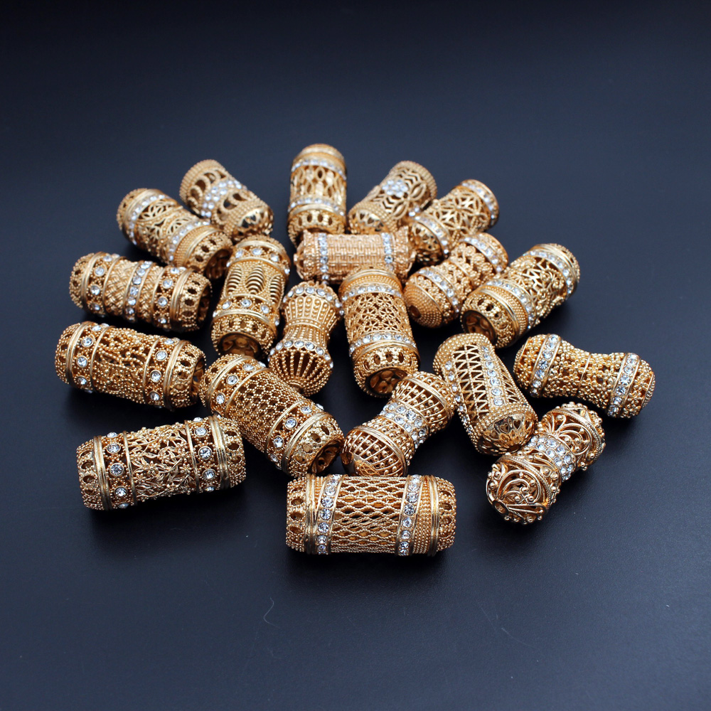 10pcs Crystal Nigerian Beads F - Jewelry Making Dubai 评论和价格