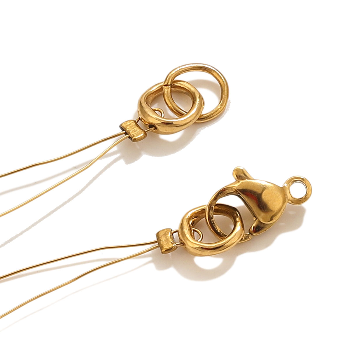 20pcs Stainless Steel Clasps E - Jewelry Making Metal Supplies 评论和价格