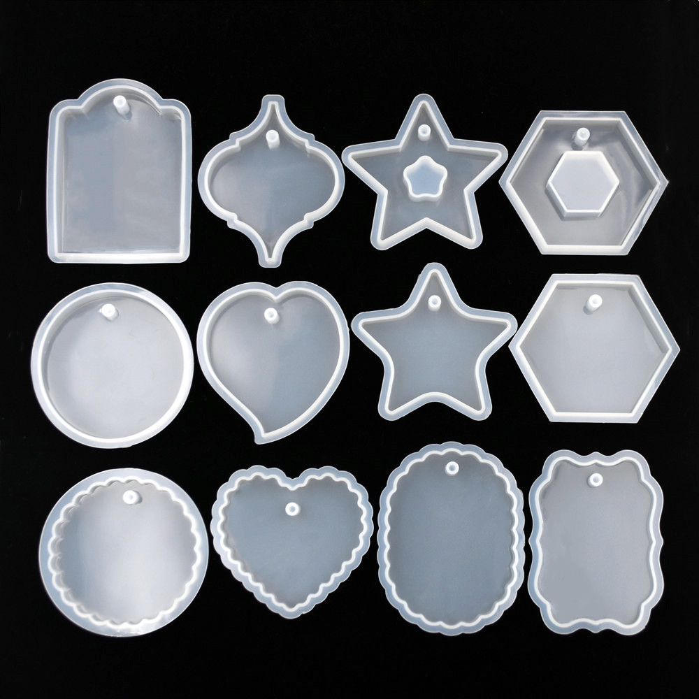 1PC Tag Silicone Mold Resin Si - Jewelry Making Degree 评论和价格