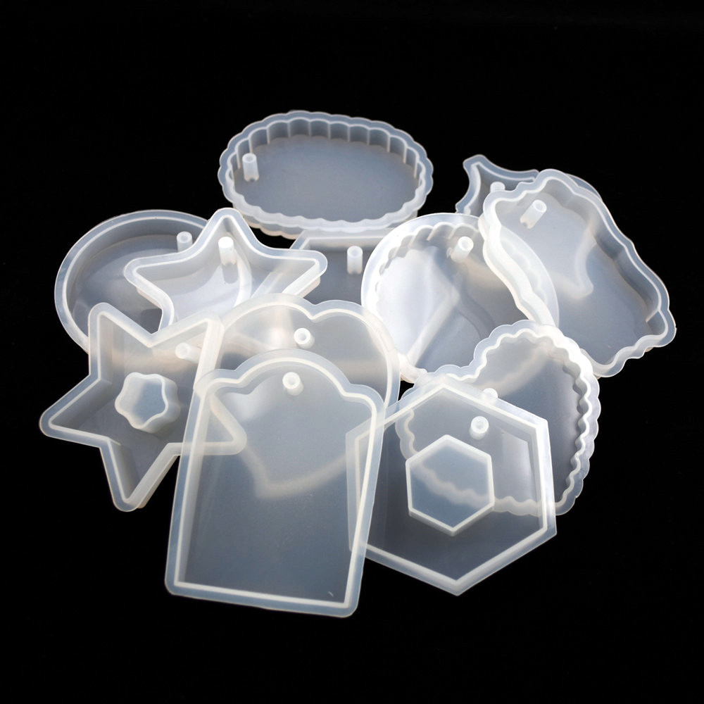 1PC Tag Silicone Mold Resin Si - Jewelry Making Degree 评论和价格