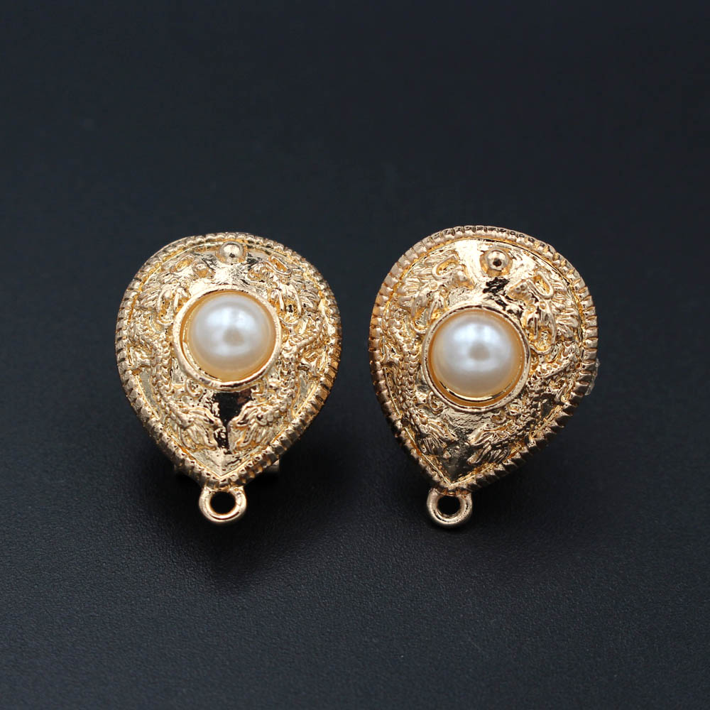 10pair Stud Clip Earrings Post - Jewelry Making Dubai 评论和价格