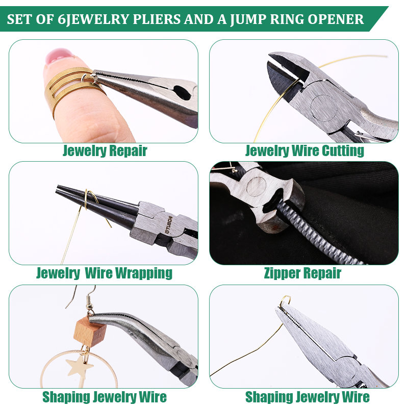 Jewelry Making Tool Set with N - Jewelry Making Pliers Set 评论和价格