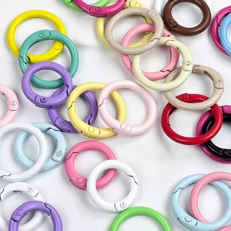 Candy Color Zinc Alloy Spring  - Jewelry Making Degree 评论和价格