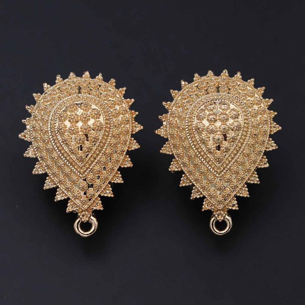 10pair Earrings Post with Loop - Jewelry Making Dubai 评论和价格