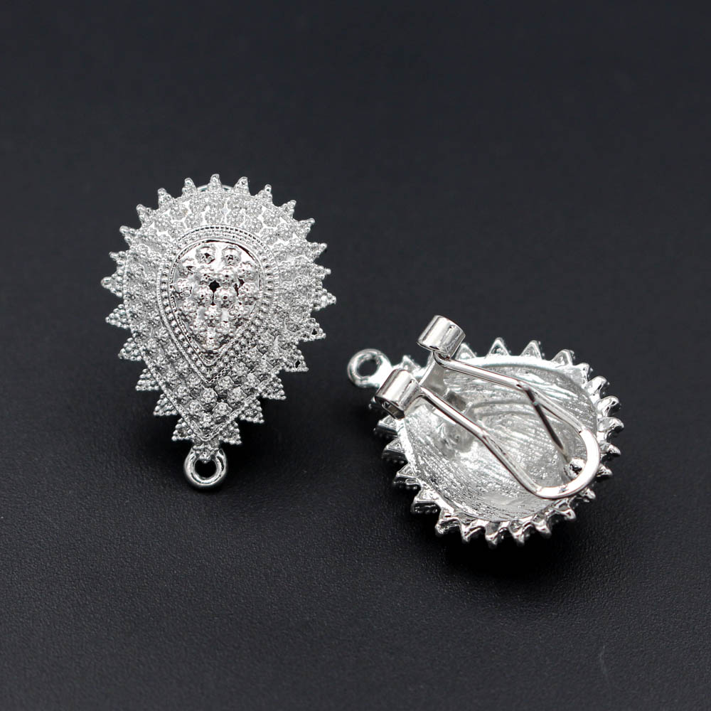 10pair Earrings Post with Loop - Jewelry Making Dubai 评论和价格