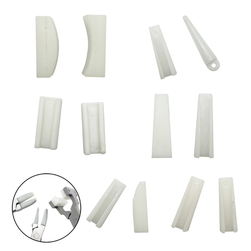 Multipurpose Plastic Jaw Flat  - Jewelry Making Pliers Set 评论和价格