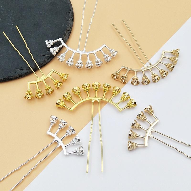 Alloy Arch Hair Pin Blanks wit - Jewelry Making For Adults 评论和价格