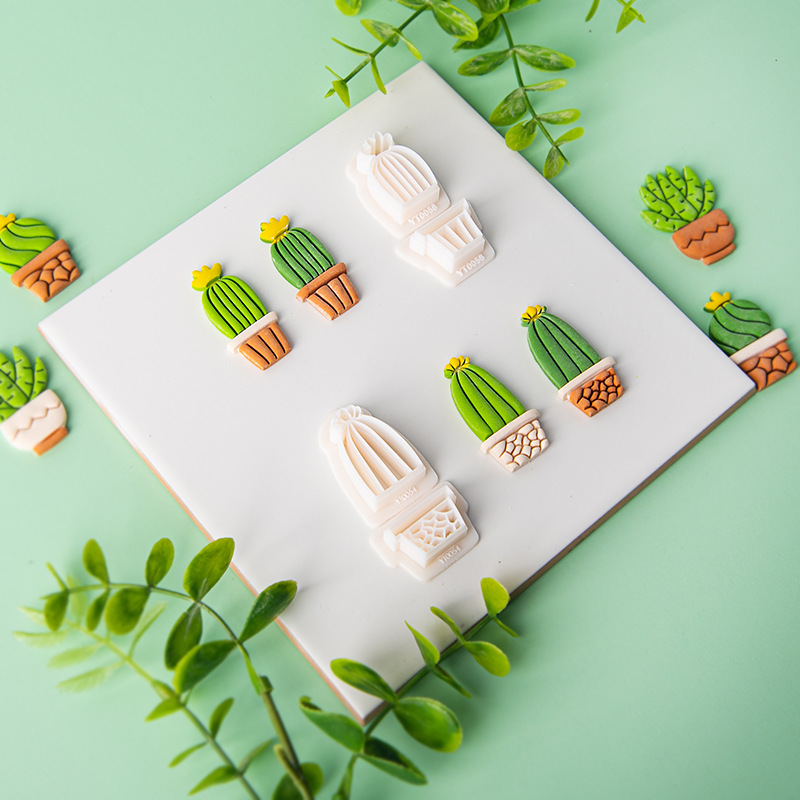 Cactus Soft Pottery Polymer Cl - Jewelry Making In Clay 评论和价格