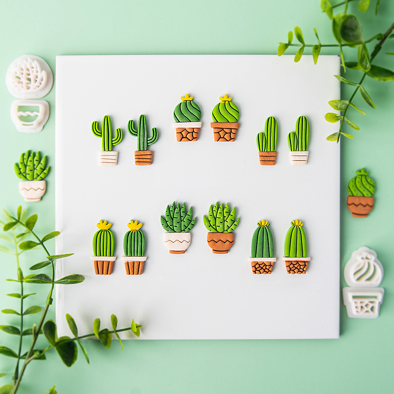 Cactus Soft Pottery Polymer Cl - Jewelry Making In Clay 评论和价格
