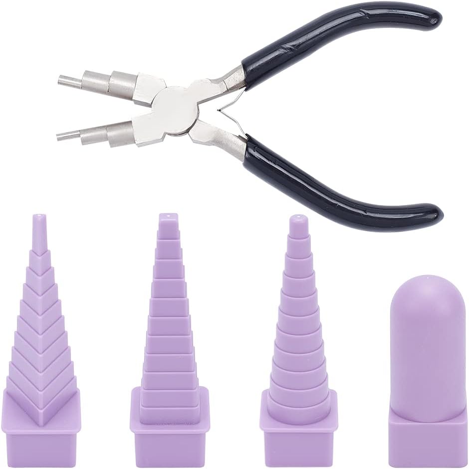 5-in-1 Jewelry Pliers Set with - Jewelry Making Pliers Set 评论和价格