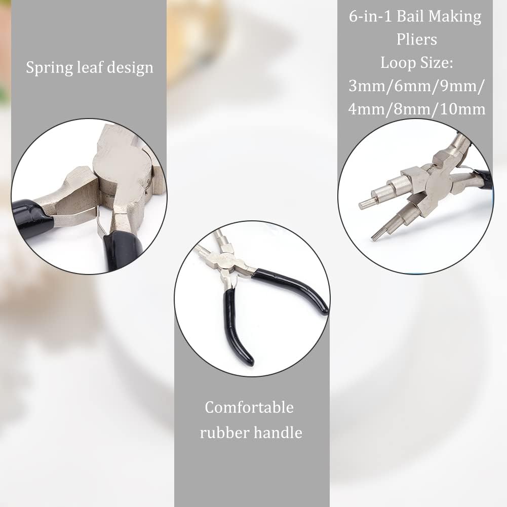 5-in-1 Jewelry Pliers Set with - Jewelry Making Pliers Set 评论和价格