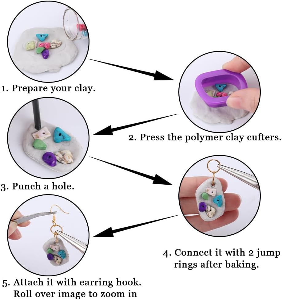 Polymer Clay Earring Making Ki - Jewelry Making In Clay 评论和价格
