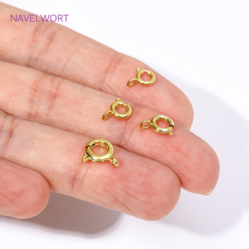 14K/18K Gold Plated Brass Spri - Jewelry Making Metal Supplies 评论和价格