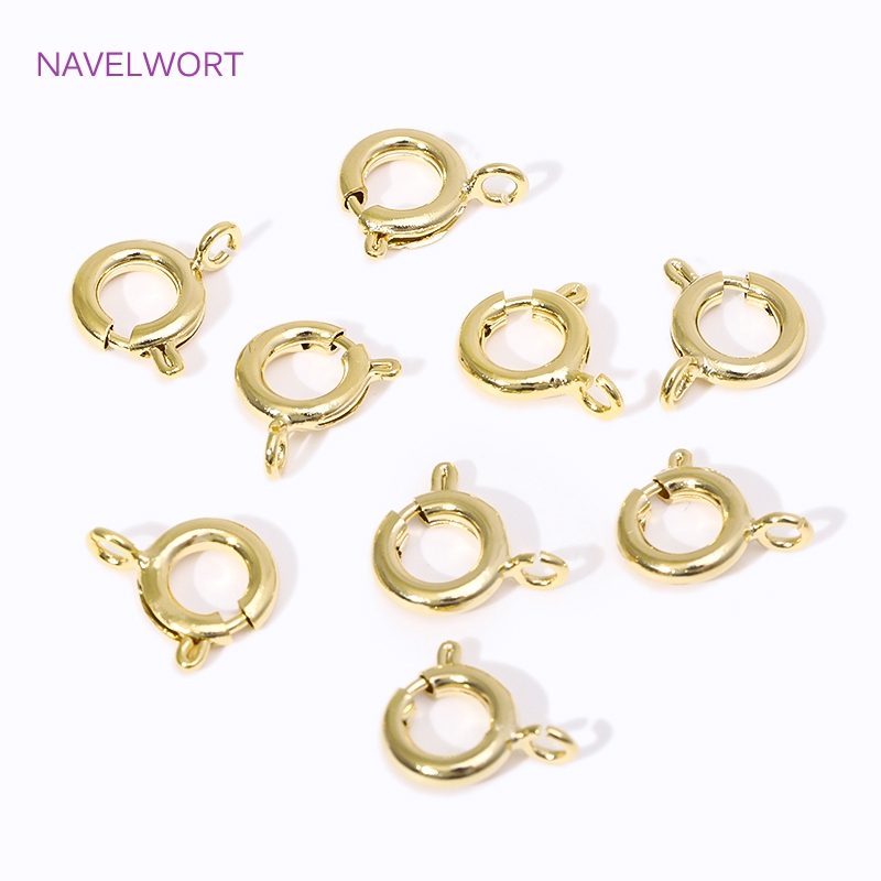 14K/18K Gold Plated Brass Spri - Jewelry Making Metal Supplies 评论和价格