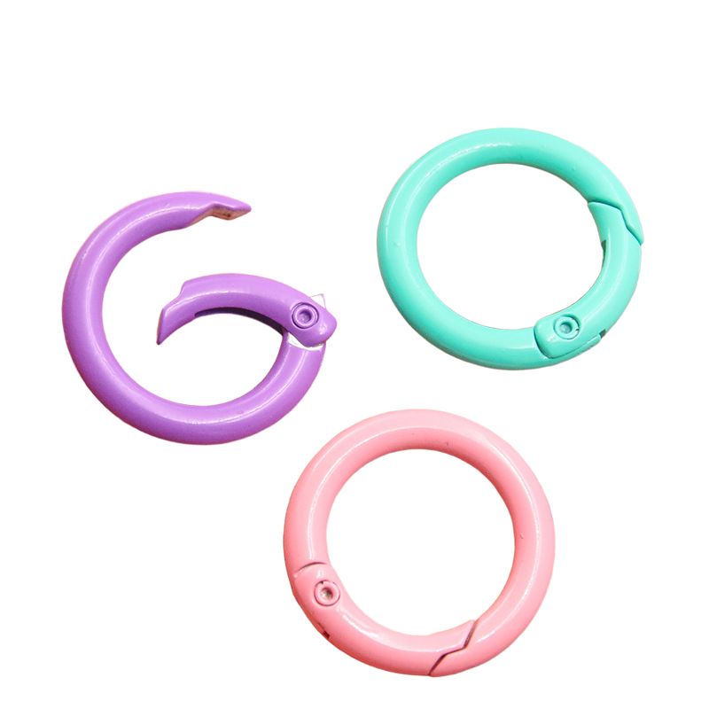 5-20pcs Colorful Spring O Ring - Jewelry Making Metal Supplies 评论和价格