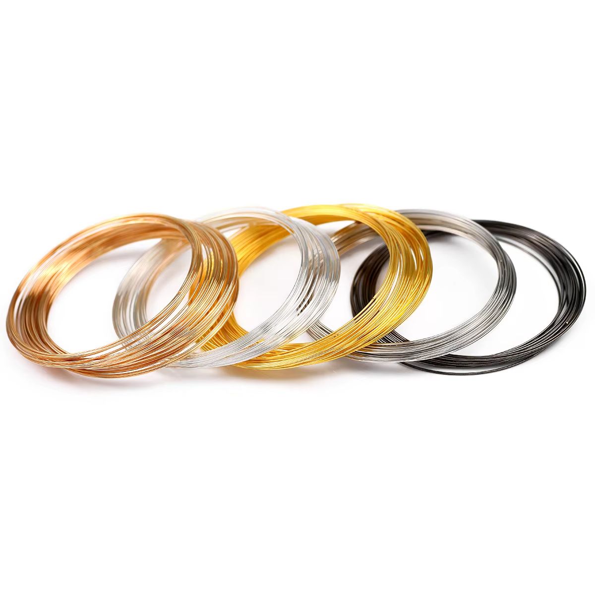 Memory Steel Wire 50Loops/Lot  - Memory Wire Bracelet 评论和价格