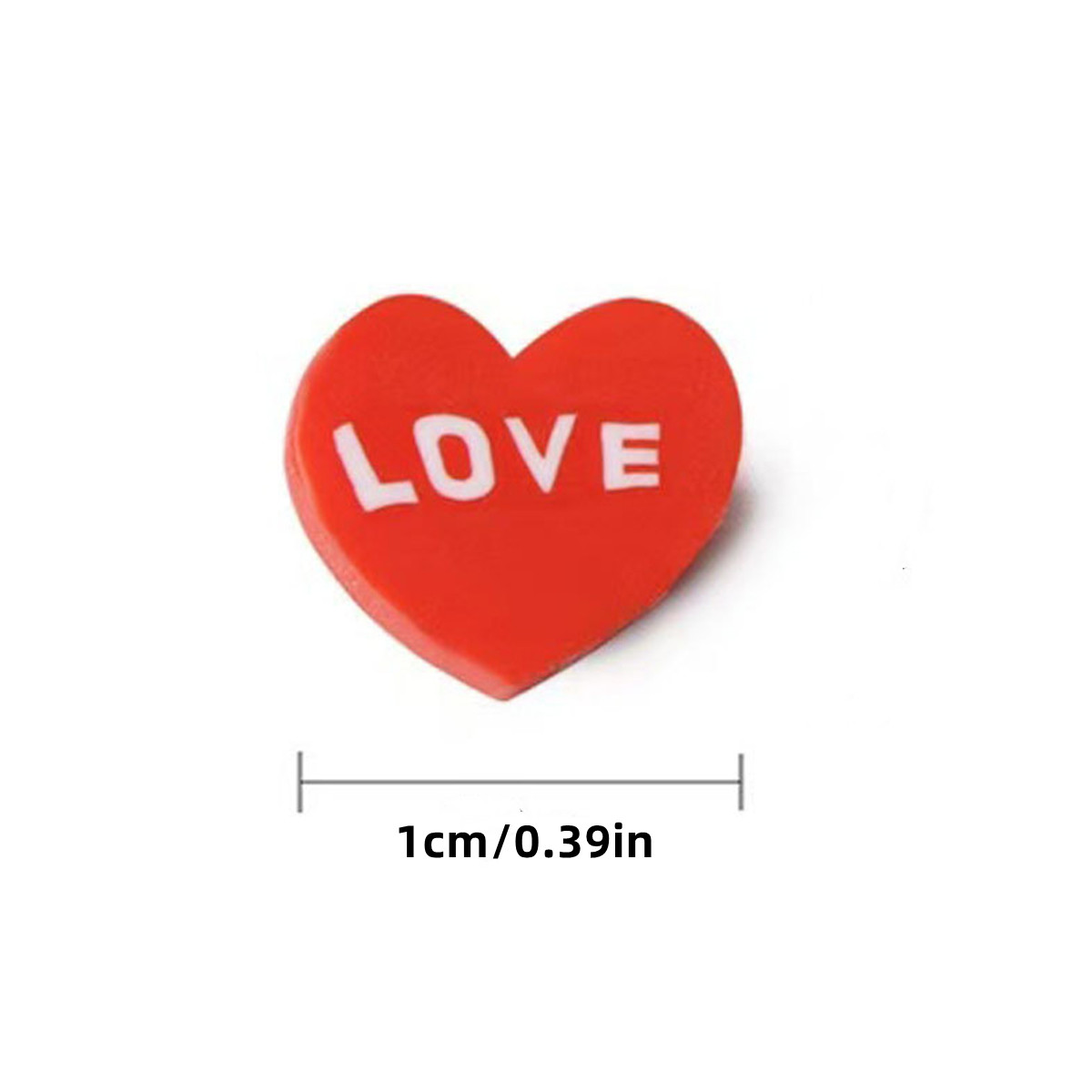 100pcs 10mm Red and Pink Peach - Jewelry Making In Clay 评论和价格