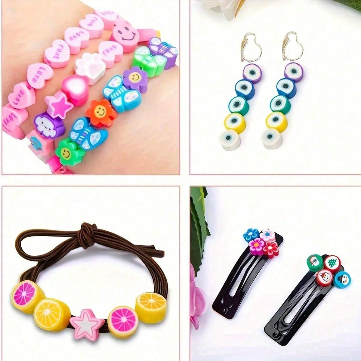 1450/1200/250pcs Polymer Clay  - Jewelry Making In Clay 评论和价格