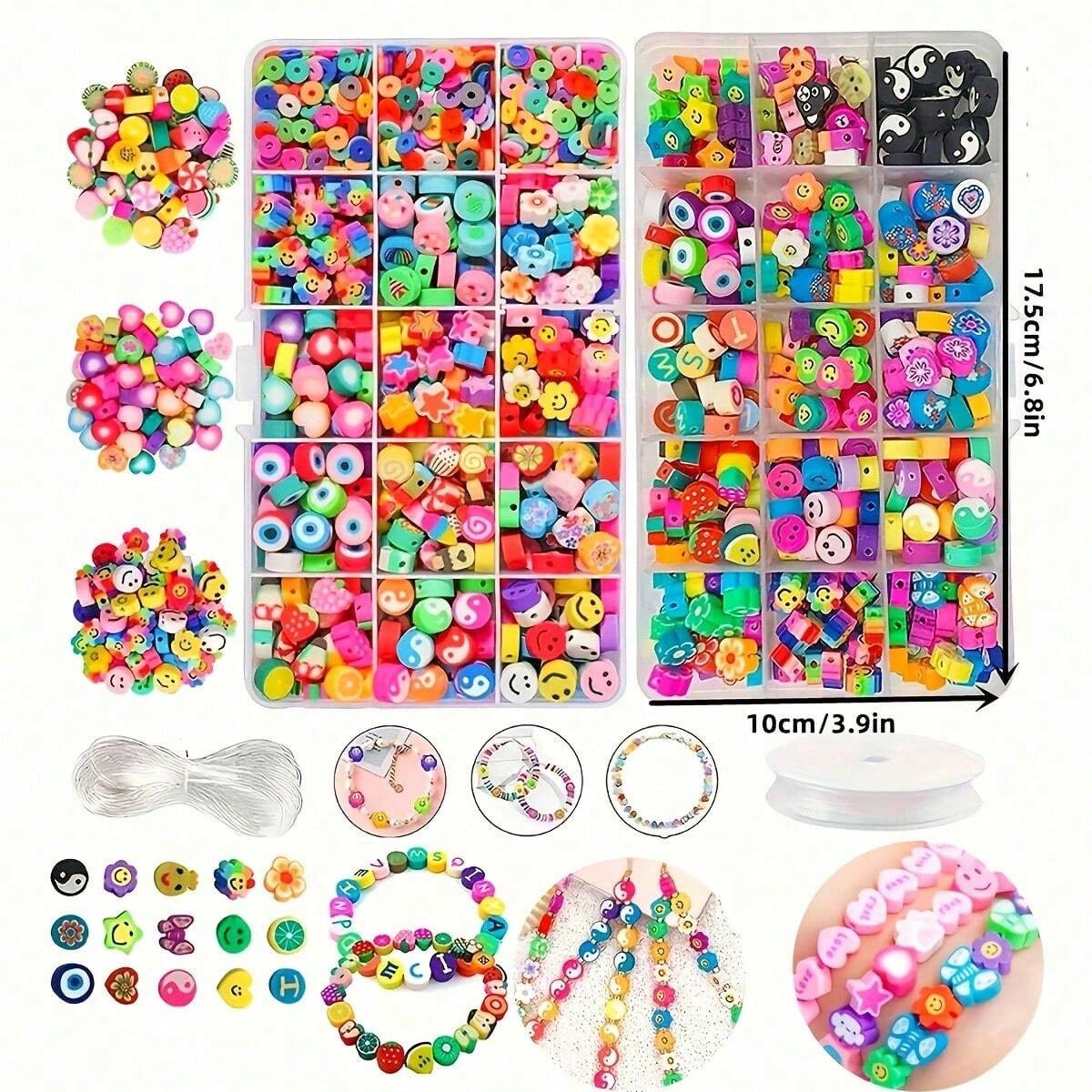 1450/1200/250pcs Polymer Clay  - Jewelry Making In Clay 评论和价格