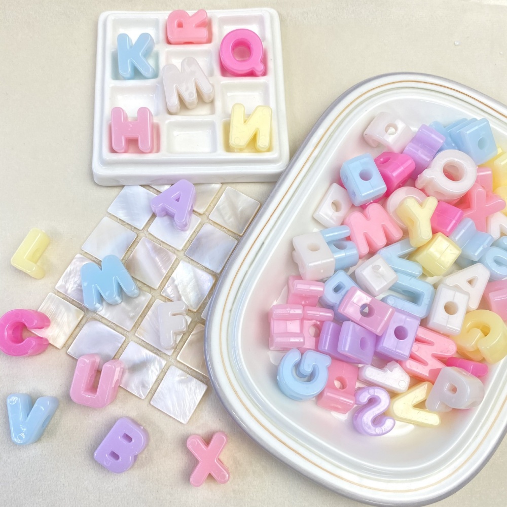 10/50/100PCS 14-20mm Acrylic L - Jewelry Making Degree 评论和价格
