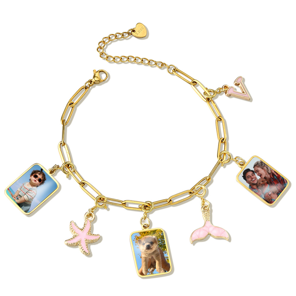 Customized Photo Letter Flag P - Jewelry Making For Adults 评论和价格