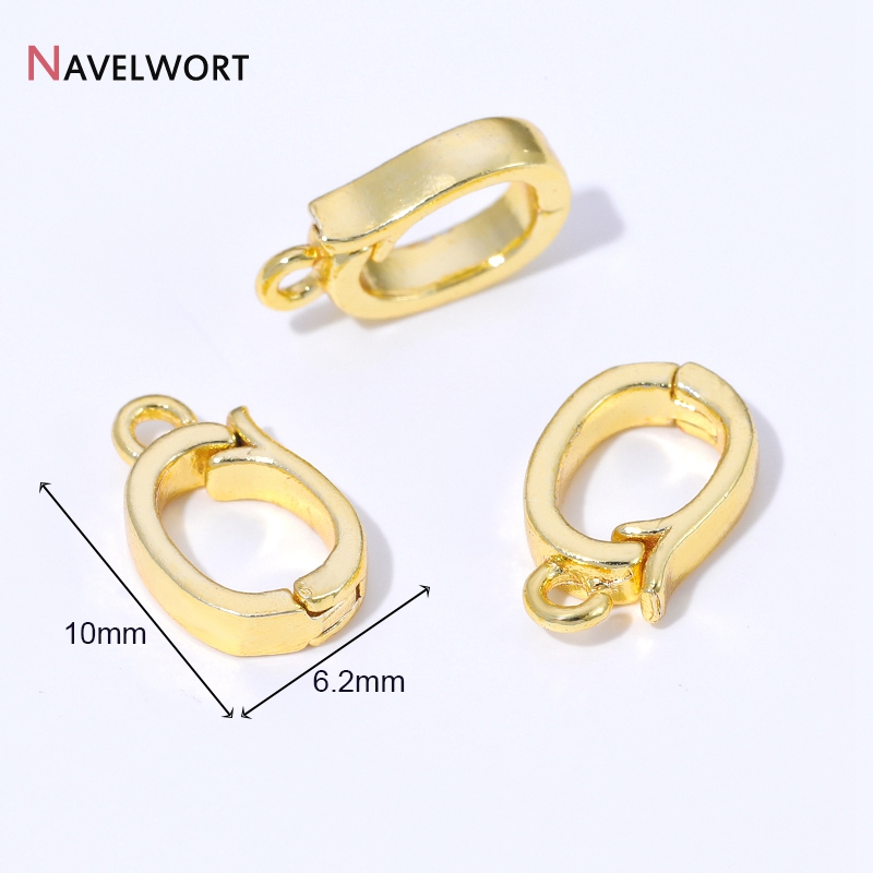 14K/18K Gold Plated Brass Meta - Jewelry Making Metal Supplies 评论和价格