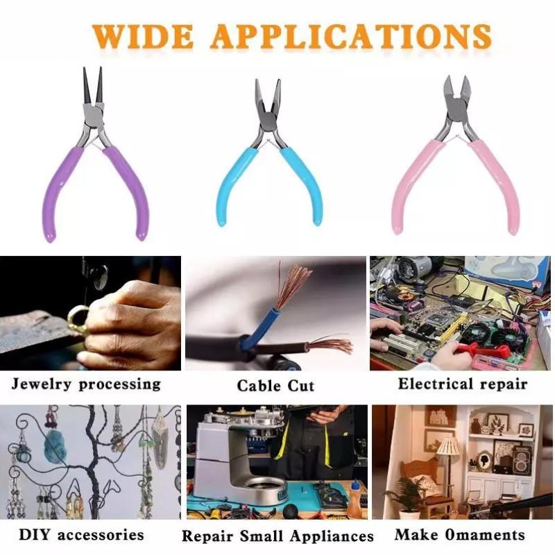 【L】1/3PCS Jewelry Making Plier - Jewelry Making Pliers Set 评论和价格
