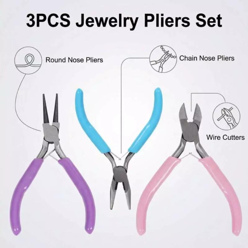 【L】1/3PCS Jewelry Making Plier - Jewelry Making Pliers Set 评论和价格