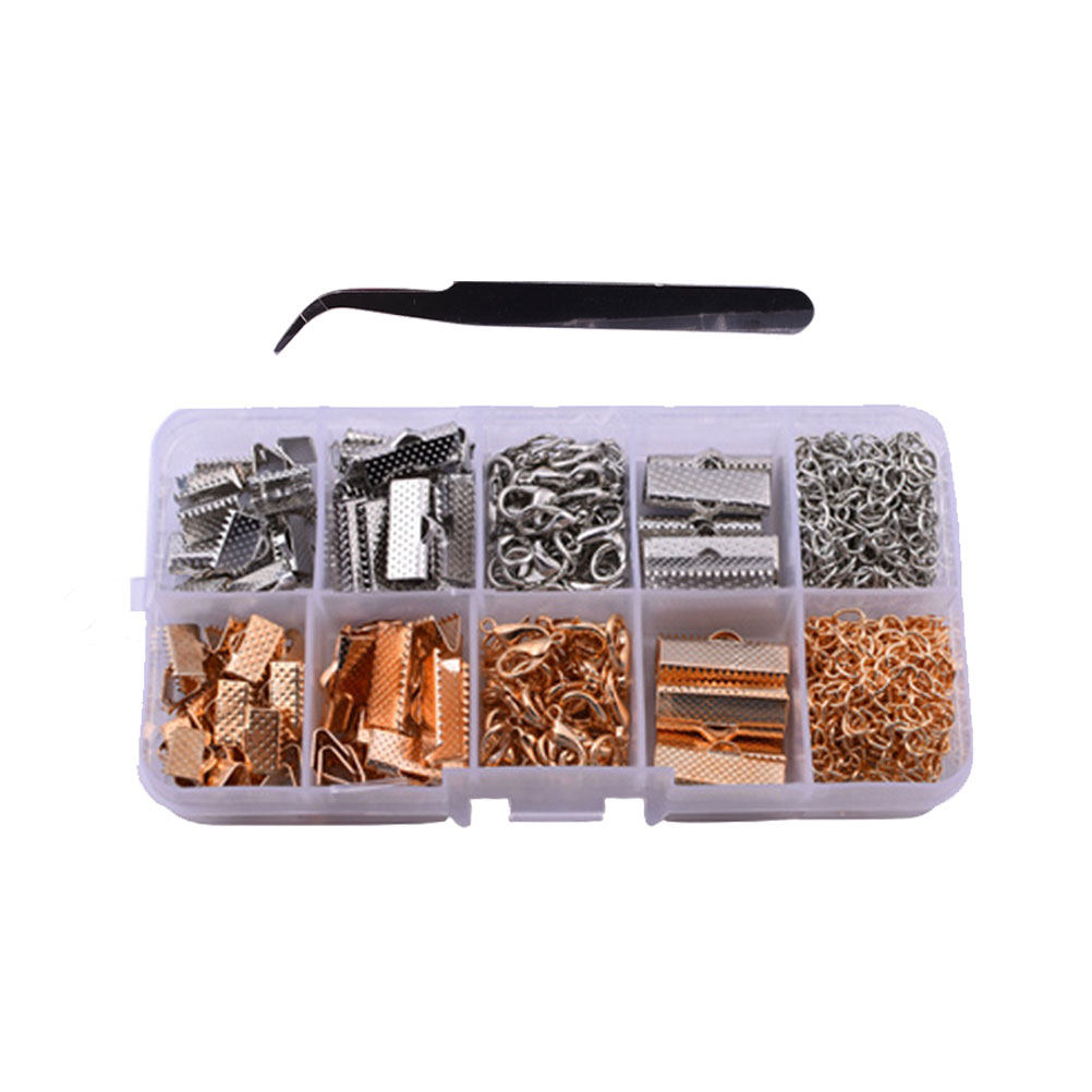 371pcs Golden Necklace Buckle  - Jewelry Making Tools 评论和价格