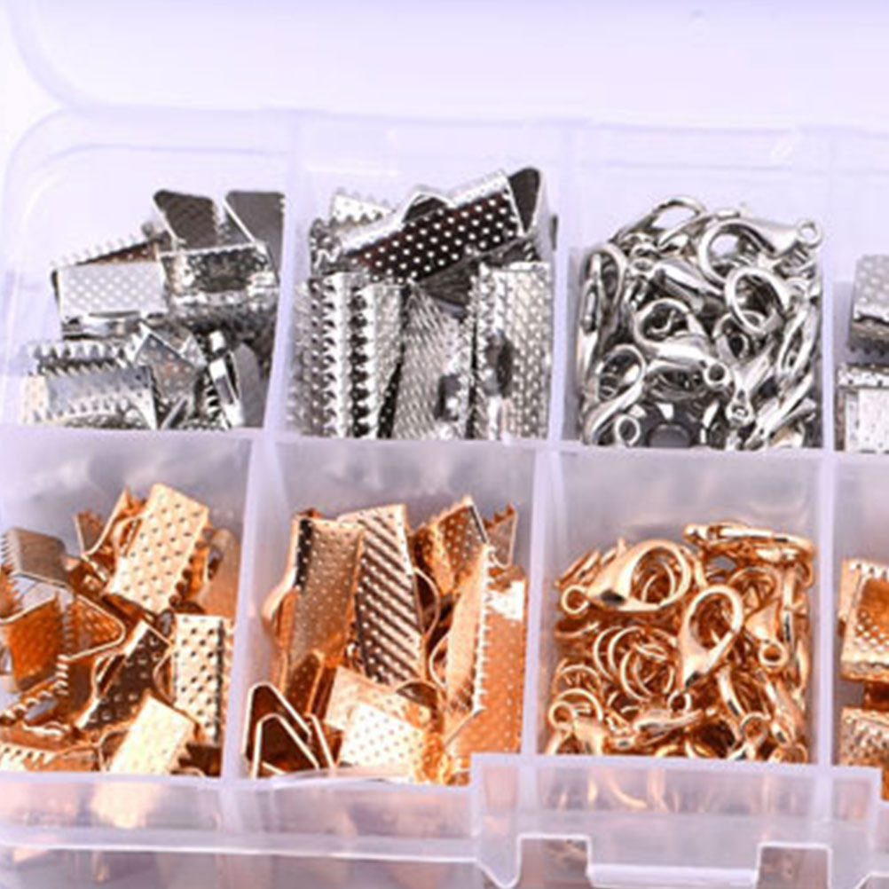 371pcs Golden Necklace Buckle  - Jewelry Making Tools 评论和价格
