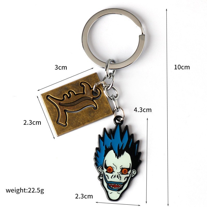 Anime Death Note Keychain Doub - Jewelry Making Journal 评论和价格