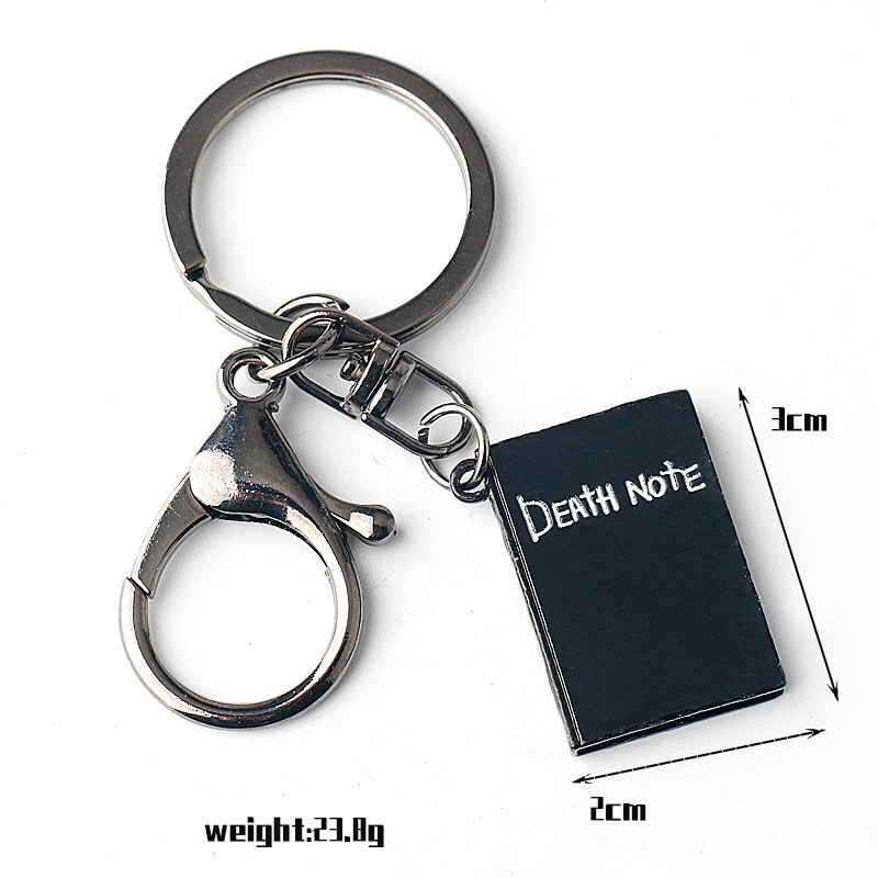 Anime Death Note Keychain Doub - Jewelry Making Journal 评论和价格