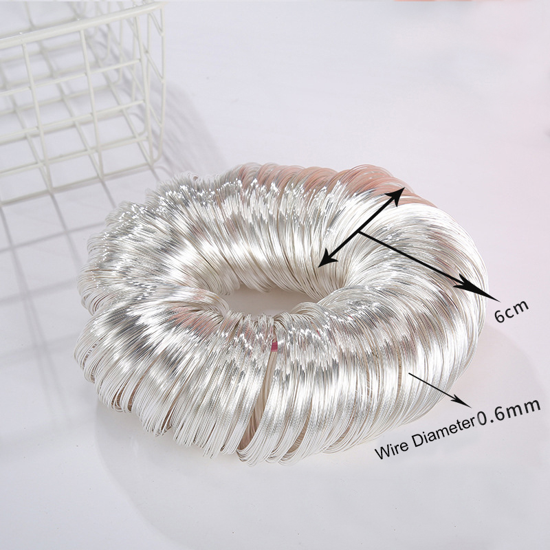 100loops/lot Memory Steel Wire - Memory Wire Bracelet 评论和价格