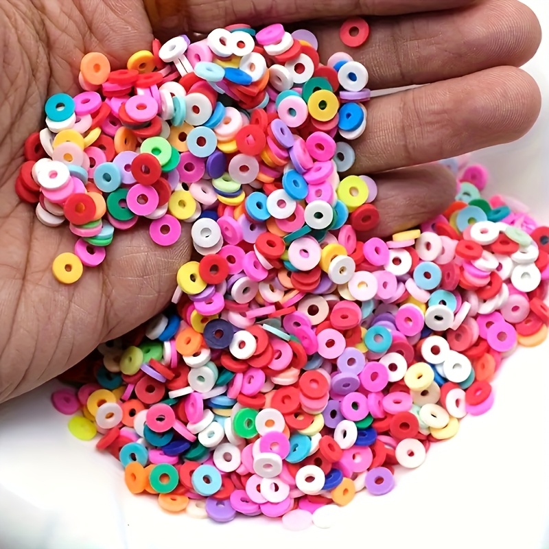 1000pcs，6mm（0.236in）， Mixed co - Jewelry Making In Clay 评论和价格