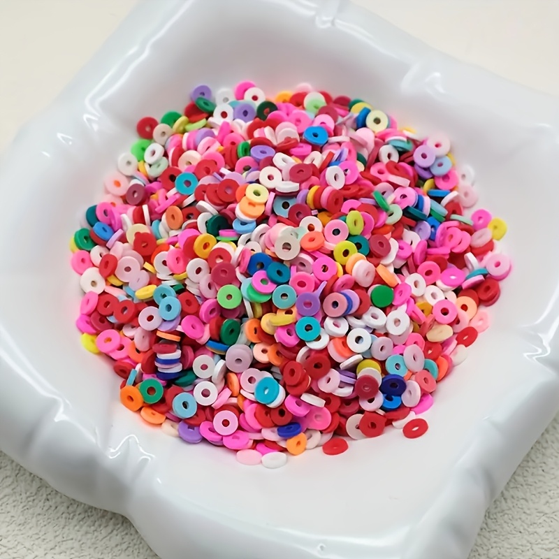 1000pcs，6mm（0.236in）， Mixed co - Jewelry Making In Clay 评论和价格