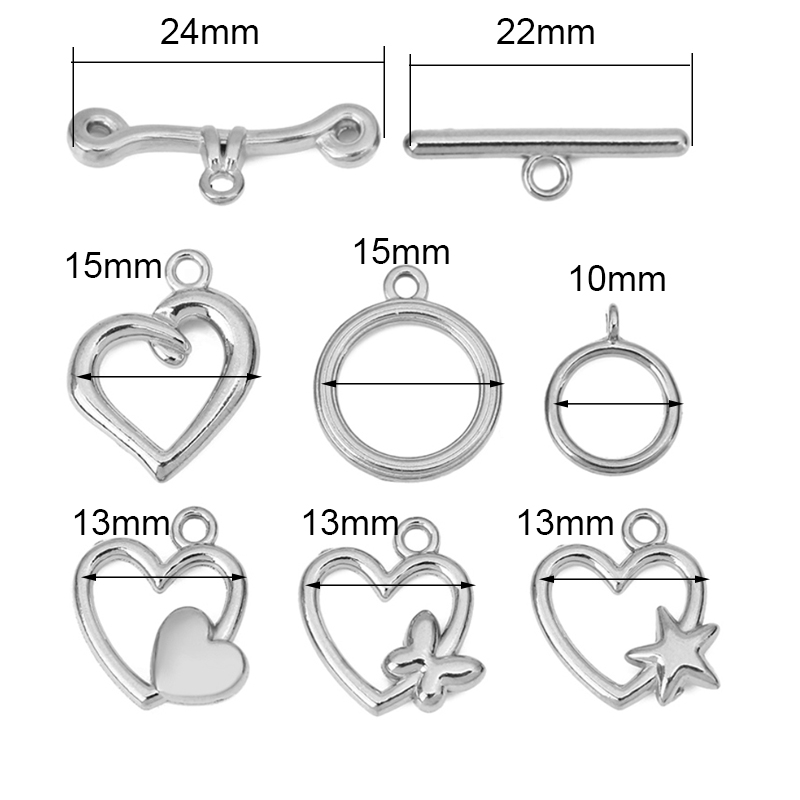 5sets PVD Never Fade Stainless - Jewelry Making Metal Supplies 评论和价格