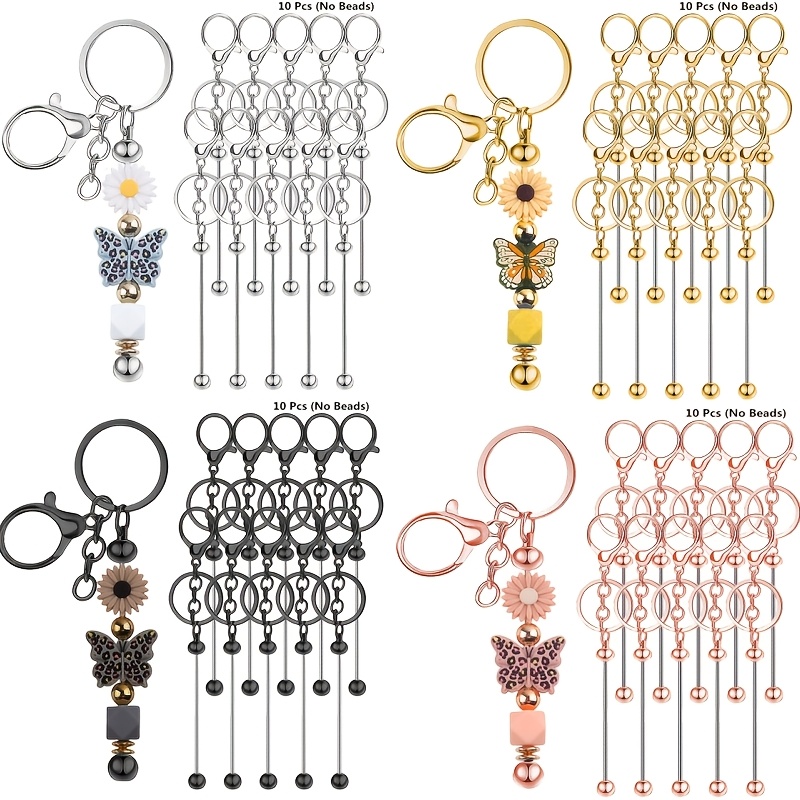 10pcs DIY Unique Blank Beaded  - Jewelry Making Degree 评论和价格