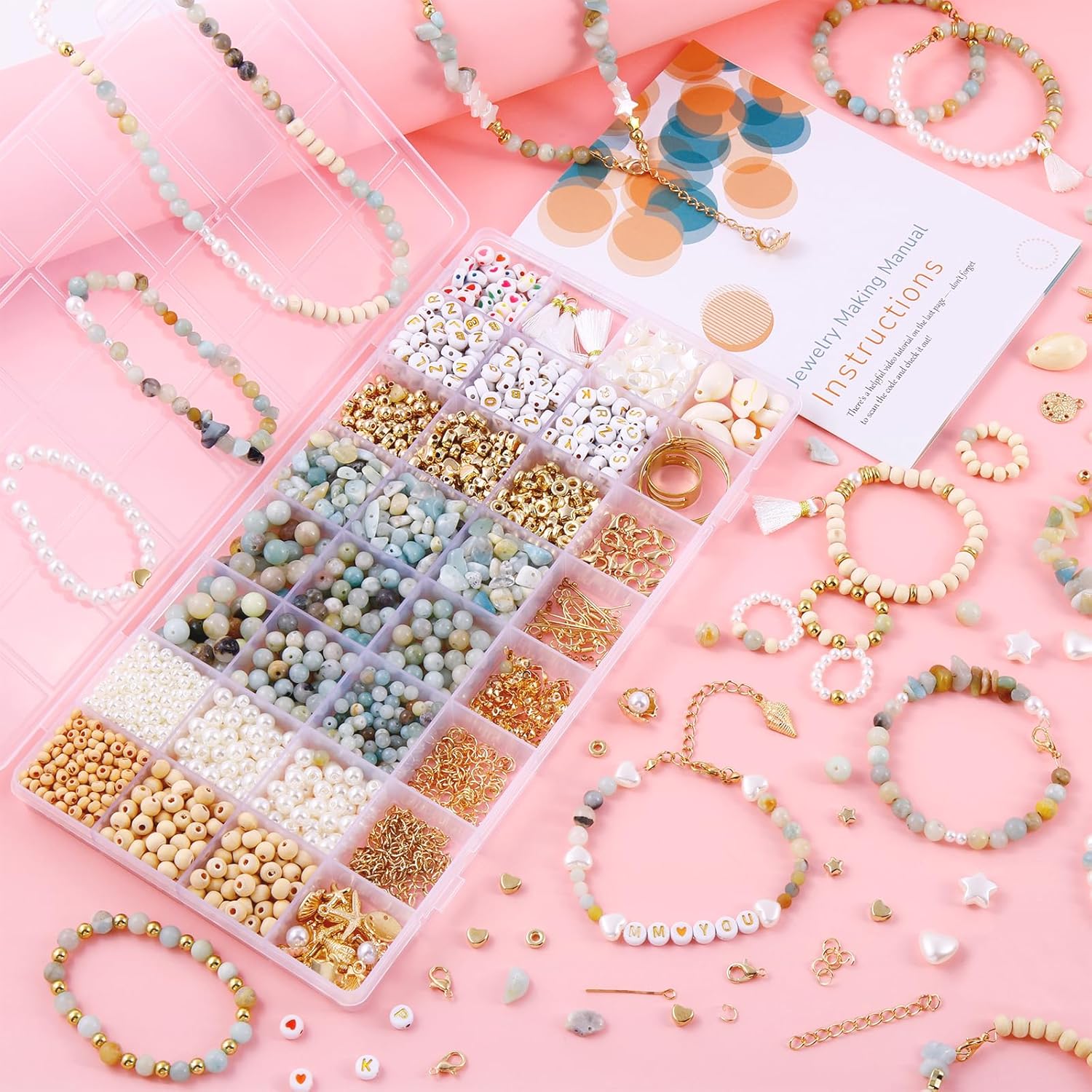 1562 PCS Jewelry Making Kit Ch - Jewelry Making Pliers Set 评论和价格