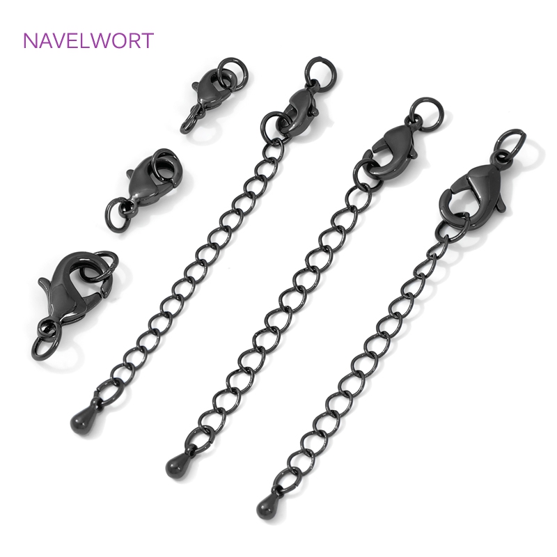 Black Color Brass Lobster Clas - Jewelry Making Metal Supplies 评论和价格