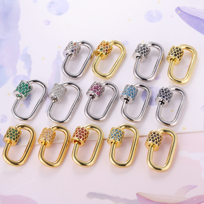 Juya DIY Rainbow Charms Carabi - Jewelry Making Metal Supplies 评论和价格