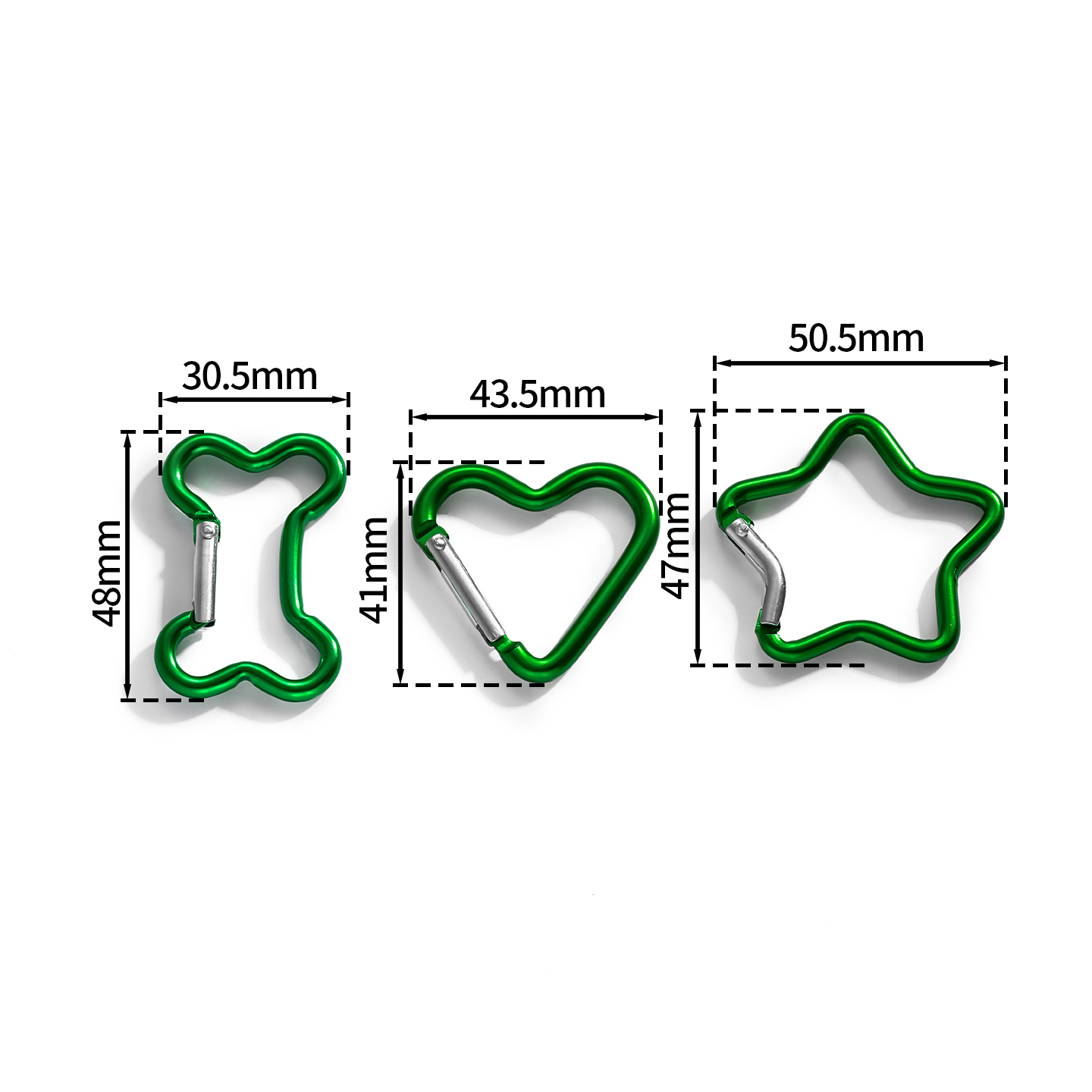 1pcs/Lot Aluminum Mini Carabin - Jewelry Making Tools 评论和价格